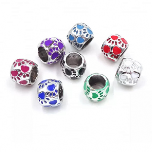Kraal Honden Pootje 10x10mm