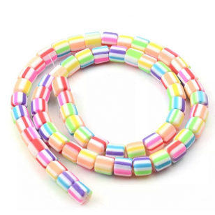 Polymeer Klei Kralen 6x6mm