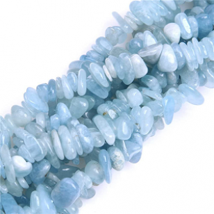 Kralen Chips Aquamarine 5-8mm