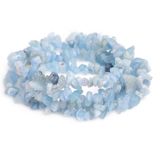 Kralen Chips Aquamarine 5-8mm