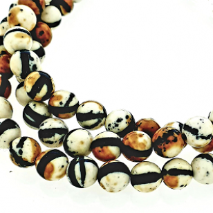 Kralen edelsteen Jasper 6mm Stripe