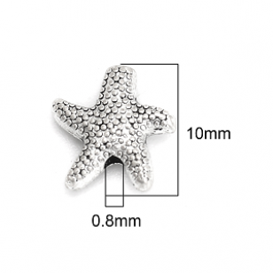 Kraal Zeester 10x10mm