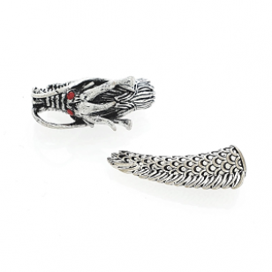 Draak Set Eindkapjes 6mm