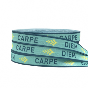 Elastisch Lint Carpe Diem 15mm