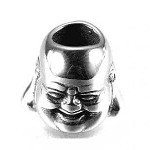 Kraal Rvs Boeddha 9x11mm