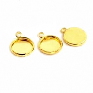 Bedel Goud Plaksteen 12mm