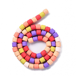 Polymeer Klei Kralen 6mm-Mix4