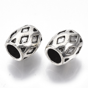 Kraal Metaal Geruit 9x8mm