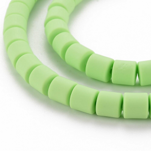 Polymeer Klei Kralen tube 6mm-Groen