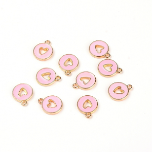 Bedel Verguld Emaille Roze