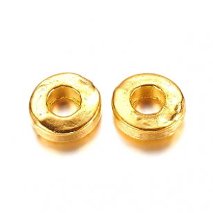 Kralen Heishi Goud 6x2mm-50x