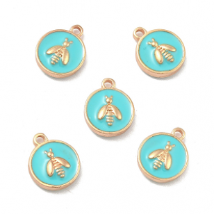 Bedel Emaille Bij Turqouise