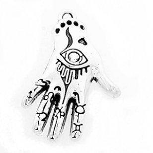 Bedel Evil Eye Hand 30x20mm