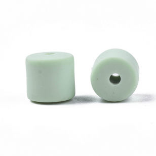 Kralen Polymeer Klei 6mm SeaGreen