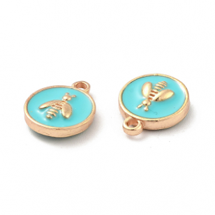 Bedel Emaille Bij Turqouise