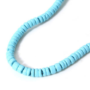 Kralen Kokos 6mm LightBlue