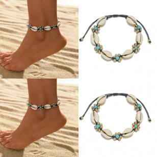 Enkelbandje Bloem Handmade