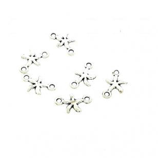 Tussenstuk Zeester 16x10mm