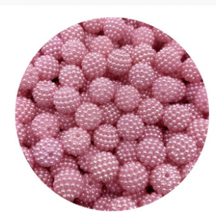 Kraal Berrybead 14mm Roze