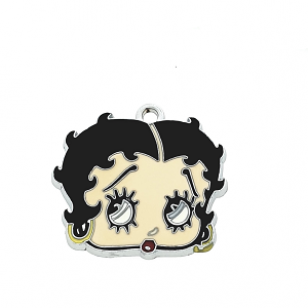 Bedel Betty Boop 25x25mm