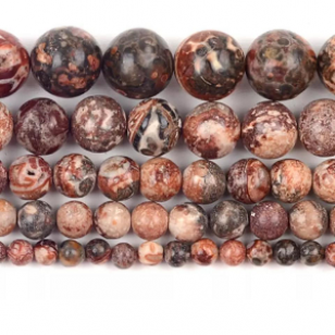 Kralen Leopard Skin Jasper 6mm