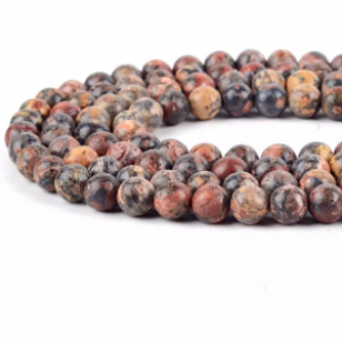 Kralen Leopard Skin Jasper 8mm