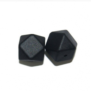 Siliconen Kraal Hexagon 14mm