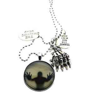 Ketting Glow in the Dark Zombie