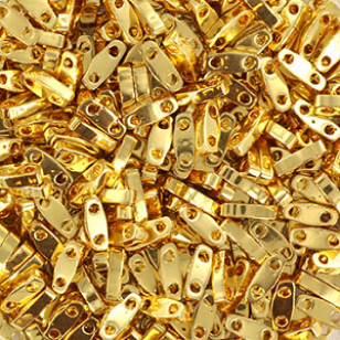 Tila Miyuki 24krt plated 5x1.2mm