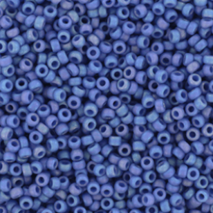 Rocailles 2mm Korenblauw mat