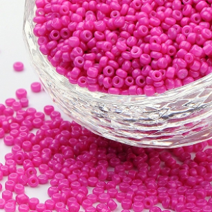Rocailles 2mm Fuchsia 20gram