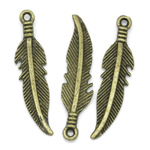 Bedel Brons Veer 25x6mm