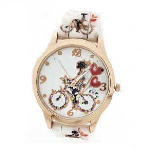 Horloge Fiets Siliconen Hart