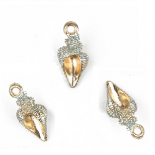 Bedel Schelp Emaille Wit