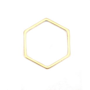 Tussenstuk Rvs Hexagon 