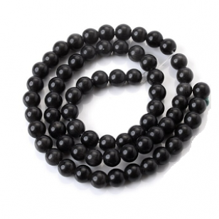 Kralen Cat-Eye 6mm Zwart