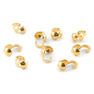 Kalotjes Goud 4x7mm 25x