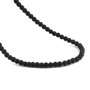 Glas Kralen Frosted Mat 4mm