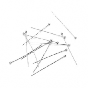 Rvs Nietstiften bol 3 cm 10x