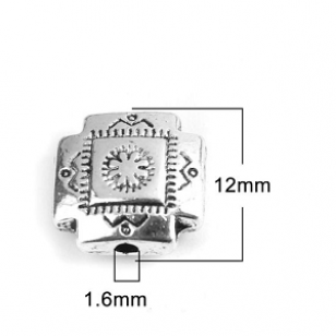 Kraal Cross Flower 12x12mm