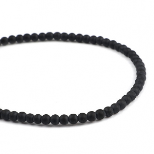 Glas Kralen Frosted Mat 4mm