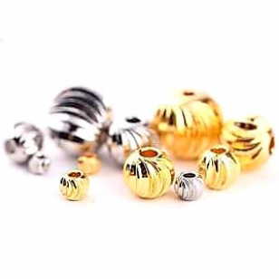 Kralen Goud  3mm - 50x