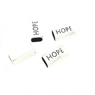 Schuifkraal 10x6mm Hope