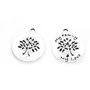 Bedel Family Tree 15x18mm