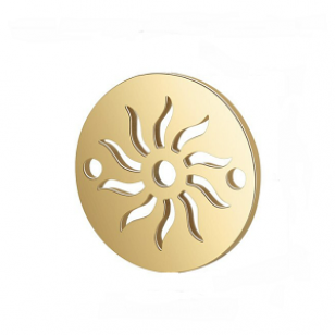 Tussenstuk Zon Rvs 12mm