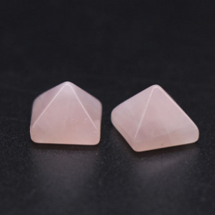 Plaksteen Pyramide Rose Quartz