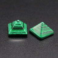 Plaksteen Malachiet Pyramide