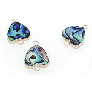 Tussenstuk Abalone Shell Hart