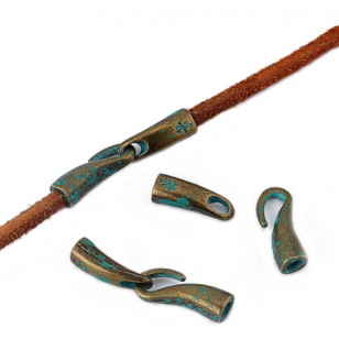 Sluiting Vintage Brons 5mm