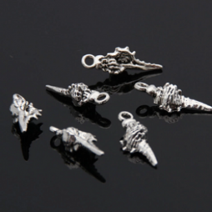 Bedel Zeeslak antiek zilver